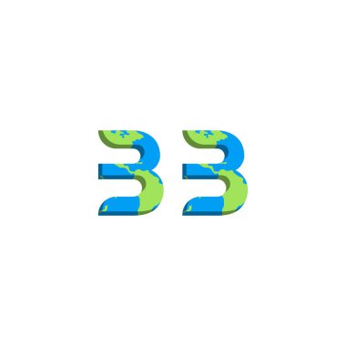 Dünya Haritası stili ilk BB logo tasarımı, Logo ticari markalaşması.