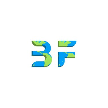 Dünya Haritası biçimli ilk BF logo tasarımı, Logo ticari markalaşması.