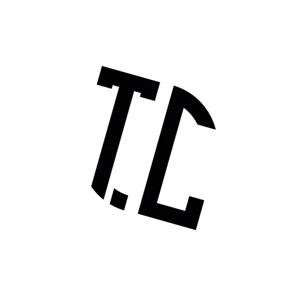 Логотип Шаблоном Проектування Монограми Геометричної Форми Ізольовано Білому Тлі — стоковий вектор