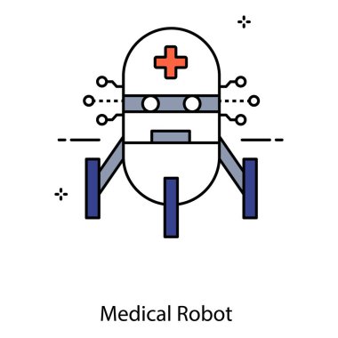 Gelişmiş Tıbbi Bakım için Tıbbi Robot Gövdesi Otomatik Robot Asistanı