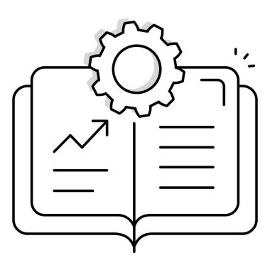 Makine Öğrenme Simgesi Al Algoritmalarını Sembolize Etme ve Veri Sürükleme Zekası