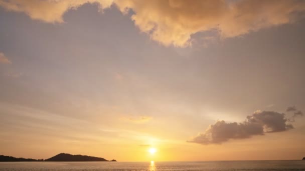 Time Lapse Majestic Summer Landscape Amazing Light Nature Sunset Sunrise — Vídeo de Stock