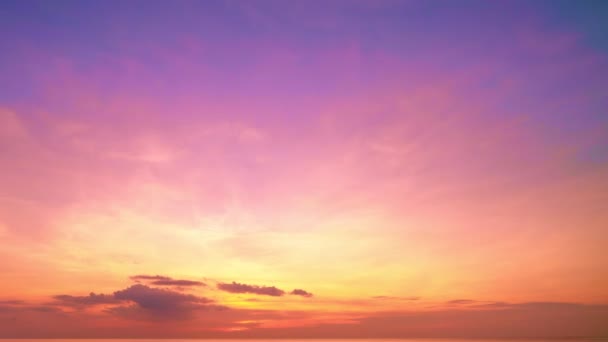 Zaman Çizelgesi Görüntüleri Işık Günbatımının Güzel Hareket Bulanıklığı Gündoğumunun Renkli — Stok video