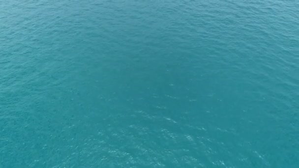Top View Aerial View Drone Shot Video Ripples Wave Open — Stock Video