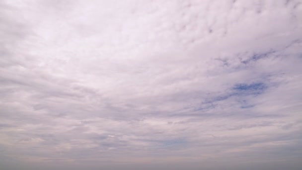 Céu Nuvem Negra Nuvens Tempestade Cinza Escuro Tempestades Nubladas Escuras — Vídeo de Stock