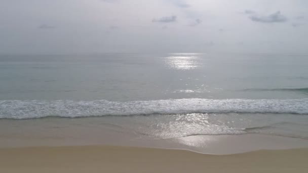 ณภาพส 94Fps Footage วทางอากาศ ชายหาดเขตร อนท สวยงามพร อมหาดทรายส ขาว ชายหาดท — วีดีโอสต็อก