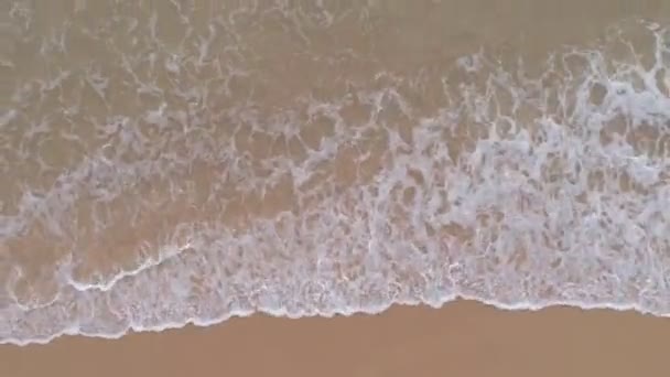 Kiváló Minőségű 94Fps Footage Légi Felvétel Gyönyörű Trópusi Strand Fehér — Stock videók