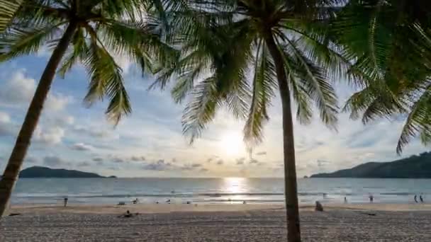 Tempo Incrível Lapso Majestoso Pôr Sol Nascer Sol Paisagem Crepúsculo — Vídeo de Stock