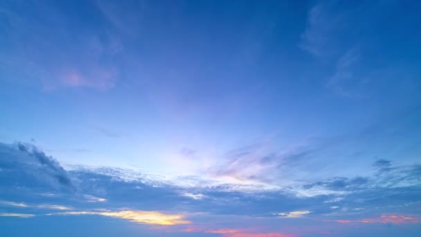 Проміжок Часу Величний Захід Сонця Або Схід Сонця Дивовижне Світло — стокове відео
