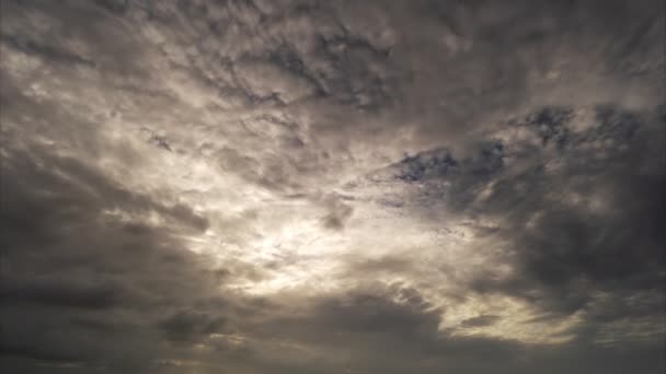 Amazing Nature Cloudscape Time Lapse Vihar Felhők Naplementekor Vagy Napkeltekor — Stock videók