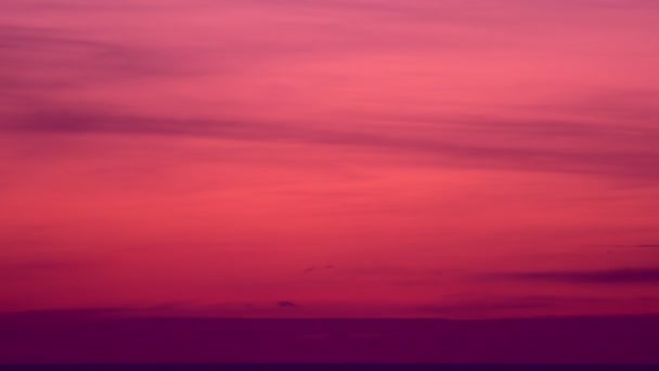 Zeitraffer Erstaunliche Farbe Majestätischer Sonnenuntergang Oder Sonnenaufgang Landschaft Erstaunliches Licht — Stockvideo