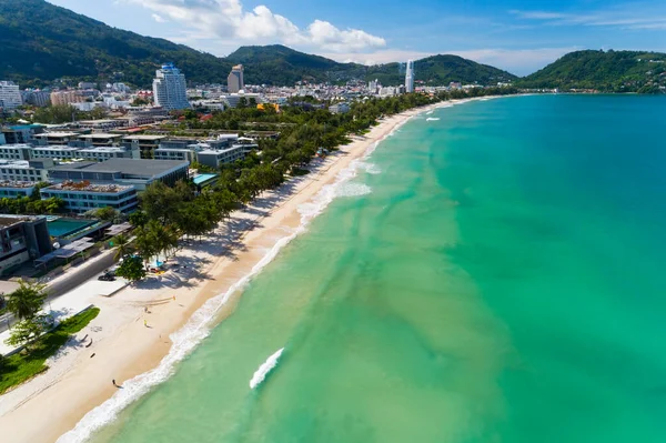 Plaża Patong Phuket Tajlandia Wrześniu 2021 Niesamowita Plaża Piękne Morze — Zdjęcie stockowe