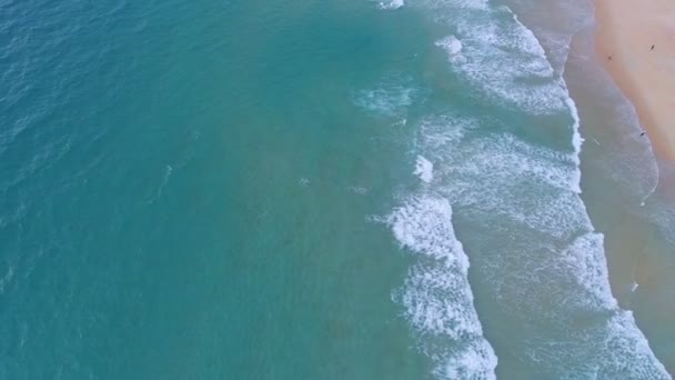 Hoge Kwaliteit Beeldmateriaal Luchtfoto Top Drone Move Prachtig Tropisch Strand — Stockvideo