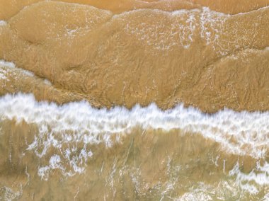 Üst görünüm deniz yüzeyi arkaplanı