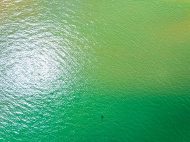 Üst görünüm deniz yüzeyi arkaplanı