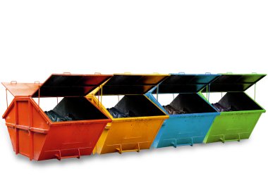 Endüstriyel atık Bin (çöp) kentsel atık veya Industria için