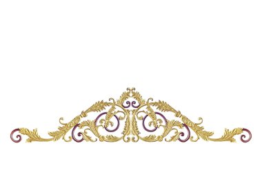 Altın Çerçeve sıva duvarlar Yunan kültür Roma isolat eski antika