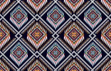 Endonezya ve diğer Asya ülkelerindeki kumaşların geleneksel arkaplan modeli