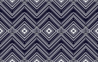 Doğulu etnik desensiz geleneksel arka plan Halı, duvar kağıdı, giysi, ambalaj, batik, kumaş, Vektör illüstrasyon nakış tarzı.