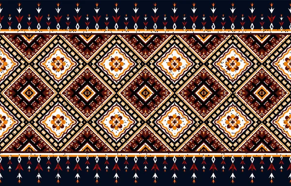 Geometrische Ethnische Orientalische Muster Traditionelles Design Für Hintergrund Teppich Tapete — Stockvektor