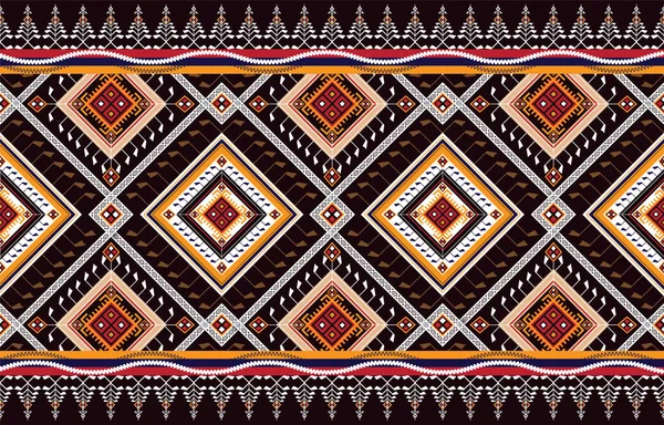 Eometric Ethnic Ethnic Seamless Pattern Traditional Design Background Cover Wallpaper — стоковый вектор