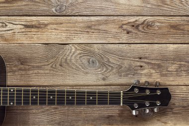 Arka plan eski grunge kurulların Grif gitar. Te yer