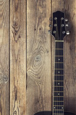 Arka plan eski grunge kurulların Grif gitar. Te yer