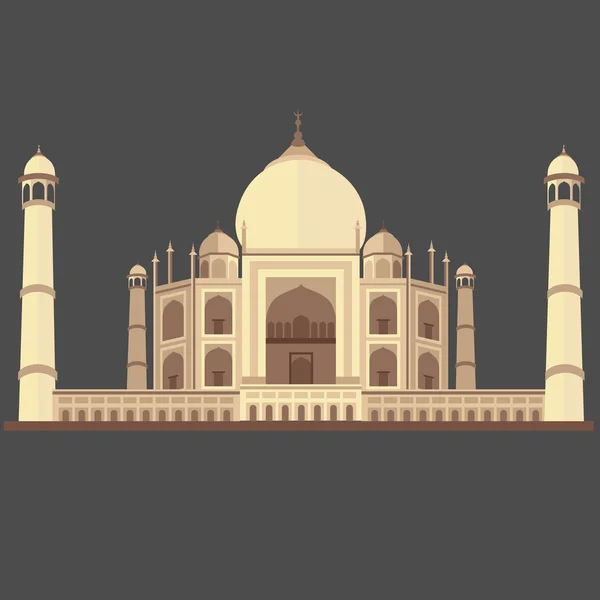 Tag Mahal, Taj Mahal — Stock Vector