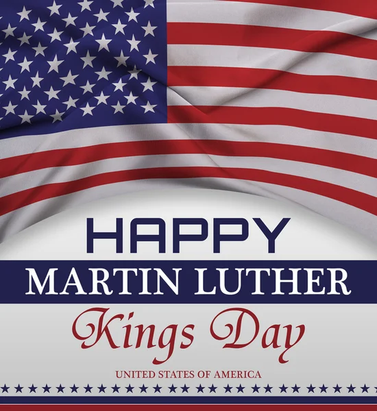 mutlu martin luther king günü yazı, Amerikan bayrağı tebrik