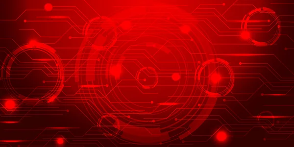 Kırmızı arka plan özet satırları dijital konsepti aydınlatma ile