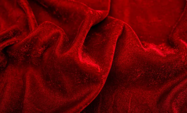 Detailní pohled na luxusní sametové tkaniny dělat pozadí banner — Stock fotografie