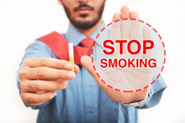 Profesyonel çıkmak Sigara İçilmez işareti uzağa atma Sigara