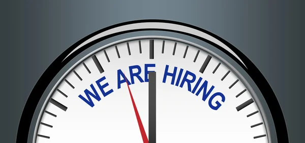 Şimdi bir saat closeup görüntüde kavramı Kiralama