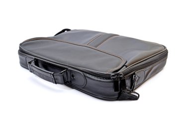 Yakın Tarih izole beyaz deri çanta