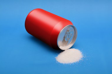 Soda olabilir çılgın bir miktar şeker dökme