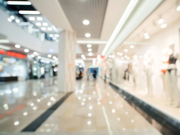 Shopping mall blur background