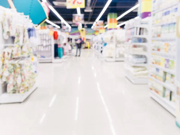 Blurred of kids toy store background