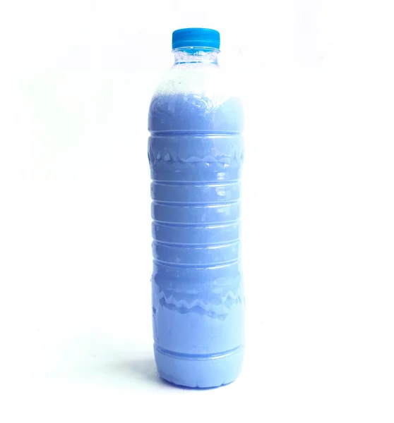 Pelembut kain dalam botol plastik . — Stok Foto
