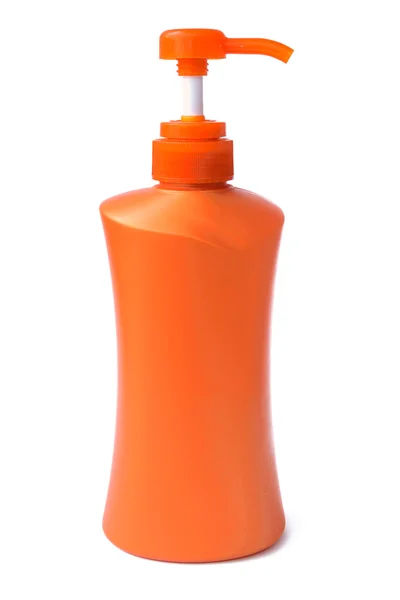 Bottiglia di plastica per prodotti liquidi . — Foto Stock