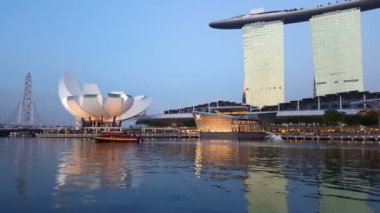 Marina bay, Singapur.