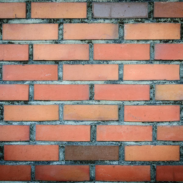 Old and vintage red bricks wall. — Stock Photo, Image