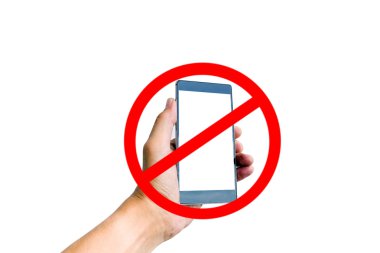 El ile akıllı telefon tutarak akıllı telefon işareti kullanmayın..