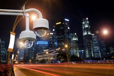 CCTV kamera ve şehir