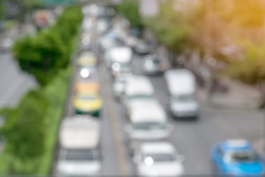 Trafik sıkışıklığı bulanık 