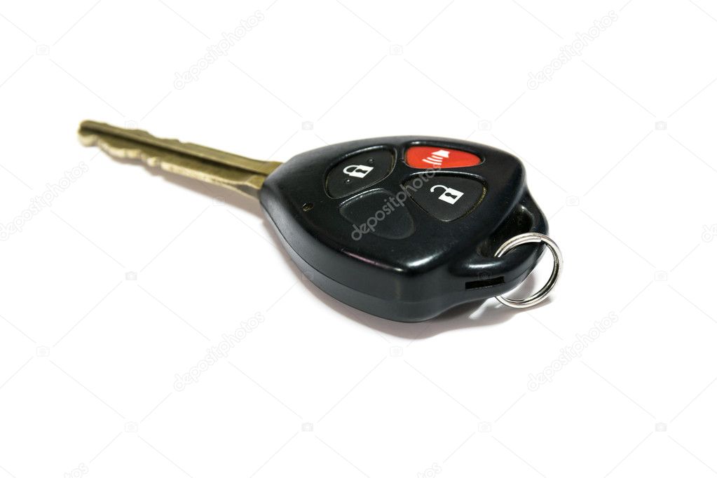 Car keys with remote control.