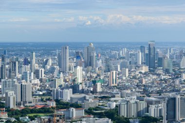 Yüksek bakış Bangkok Tayland.