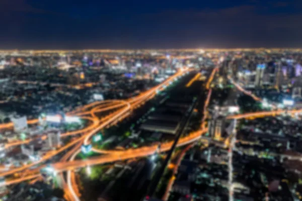 Vista de ponto alto em Bangkok Tailândia . — Fotografia de Stock