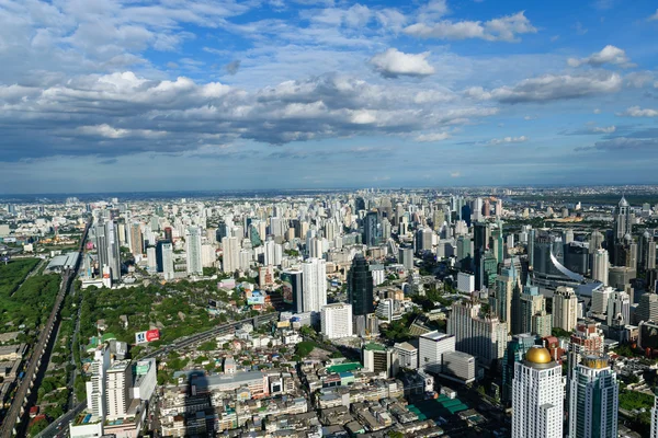 Hoogtepunt zicht op Bangkok Thailand. — Stockfoto