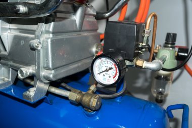 Air pump Meter clipart