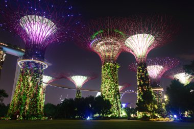 Merkezi iş bina ve yapılar Singapur görüntülemek.